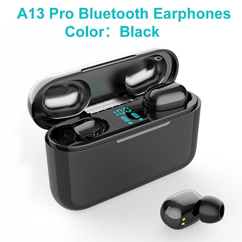 Mini Bluetooth Earphone Waterproof IPX7 Sound Quality CVC8.0 Noise Reduction For Huawei Iphone Wireless Headphone Xiaomi